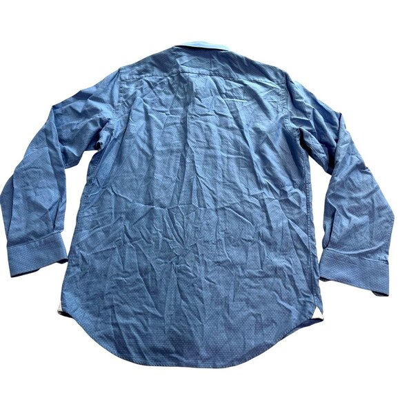 Robert Graham Button Up Shirt in Blue - Picture 2 of 4